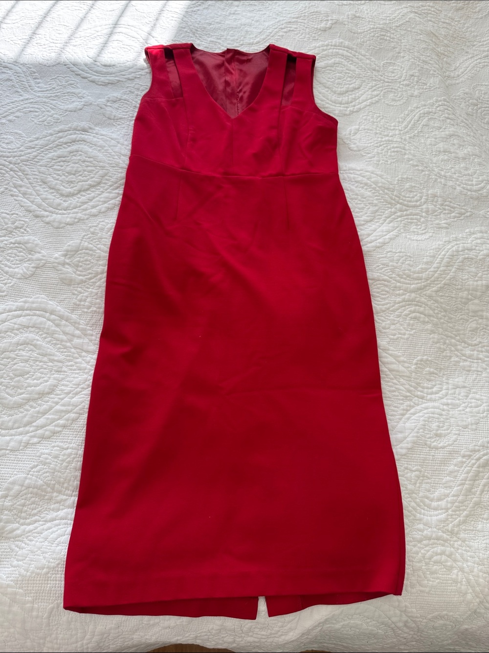 Elegant Red Dress for Women